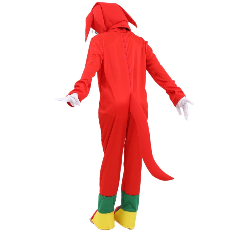 Garçon fille sonic hérisson costume sonique costume kids halloween fête jeu cosplay enfants bleu sonic saut combinaison
