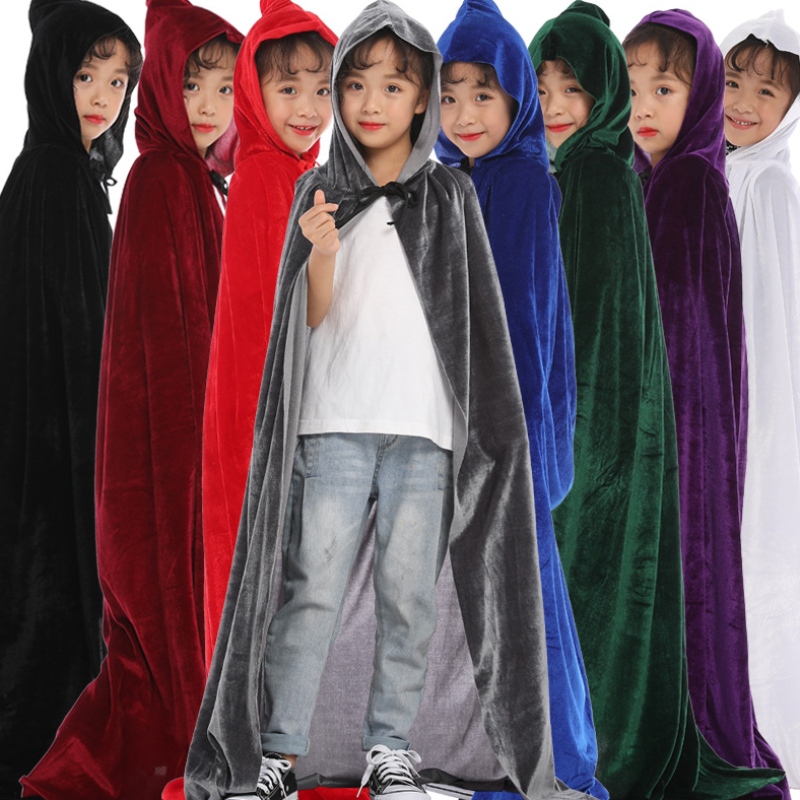 Europe et américain populaire Halloween Cloak Ghost Festival Cloak Velvet Adult Cloak