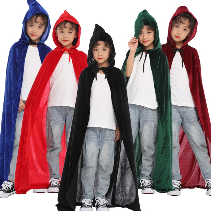 Europe et américain populaire Halloween Cloak Ghost Festival Cloak Velvet Adult Cloak