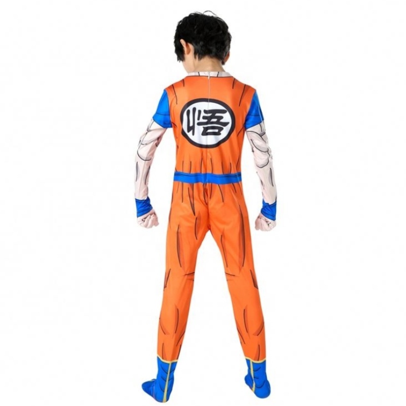 China Factory Vente chaude Japonais Comic Dragon Balls Monkey King Action Figure Halloween Cosplay Personnage Anime fils Goku Costumes