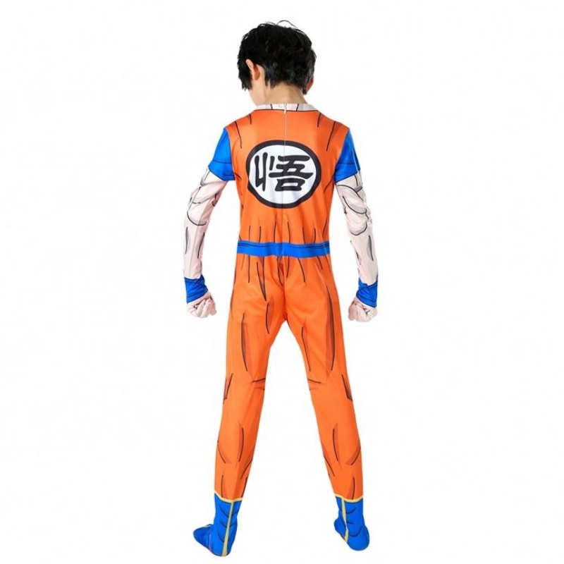 China Factory Vente chaude Japonais Comic Dragon Balls Monkey King Action Figure Halloween Cosplay Personnage Anime fils Goku Costumes