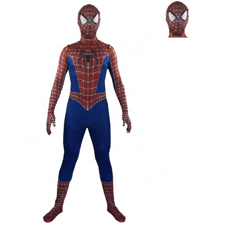 Muscle TV&Movie Roleplay Superhero Jumps Costumes Amazing Spiderman Costume pour adultes