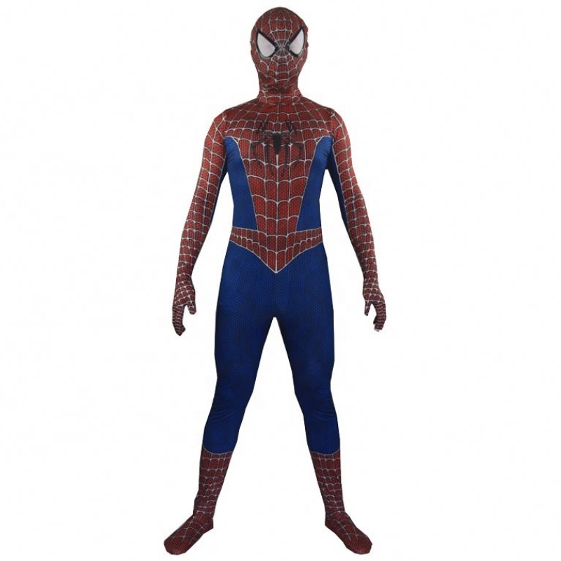 Muscle TV&Movie Roleplay Superhero Jumps Costumes Amazing Spiderman Costume pour adultes