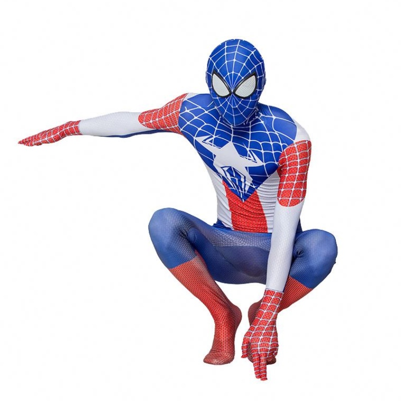 Cosplay Costumes Halloween Spiderman Party Wear Marvel Factory Personnalisation des collants du body