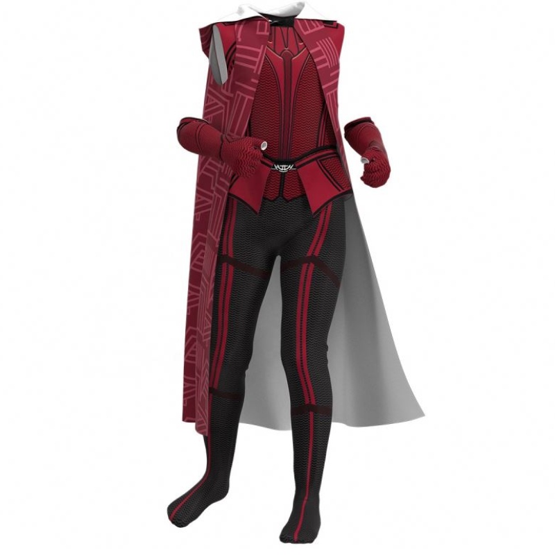 Costumes Hot TV&Movie Adultes Halloween Costumes Cosplay Wanda Vision Wanda Scarlet Witch Costumes