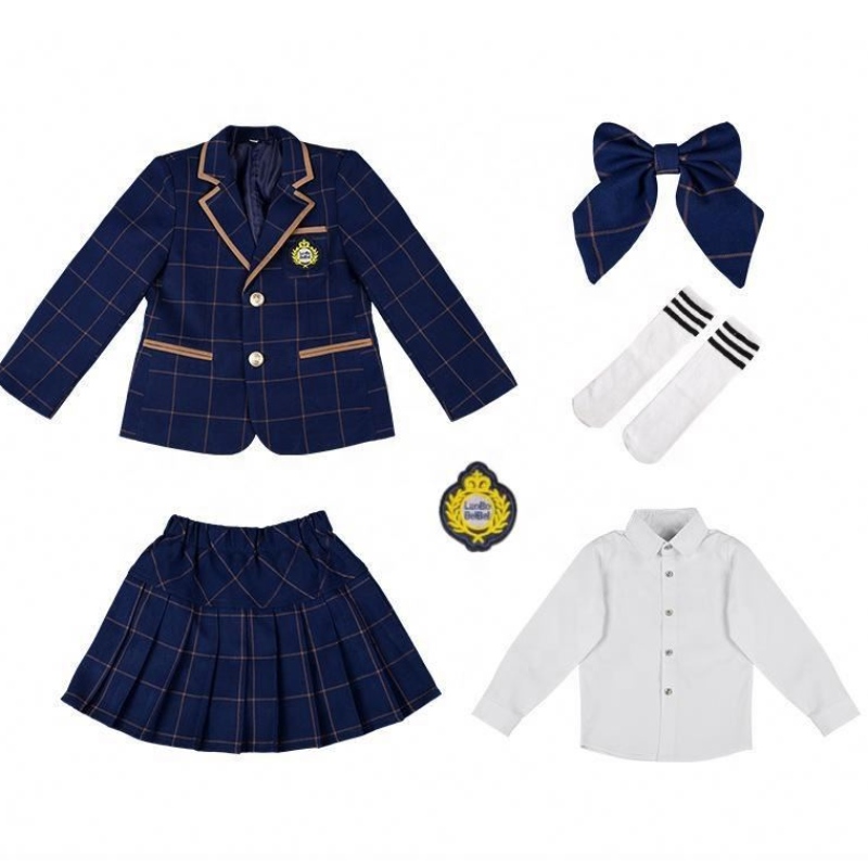 Uniformes d'école primaire de style britannique chaud