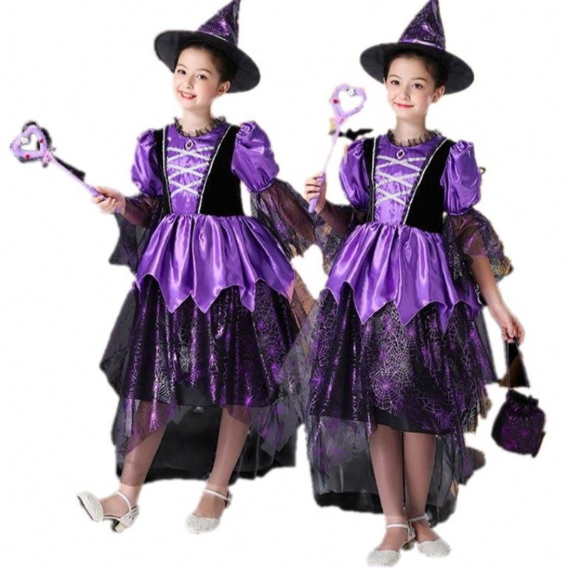 Costumes en gros des enfants Halloween pour les filles Cosplay Cosplay Halloween Costumes For Kids Girls Halloween Dress Girls