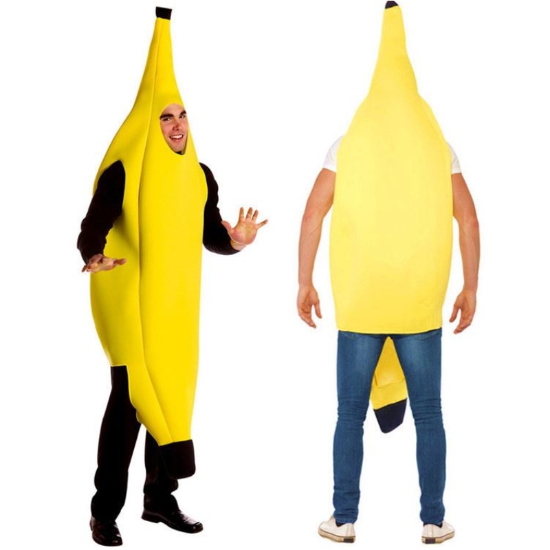 Costume de banane de carnaval en gros bon marché