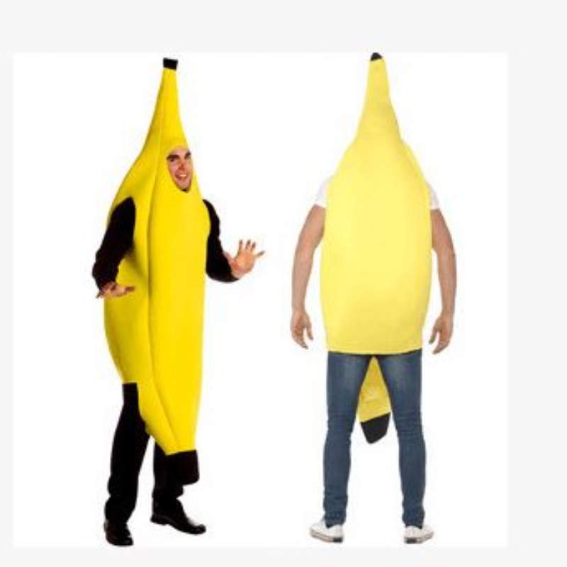 Costume de banane de carnaval en gros bon marché