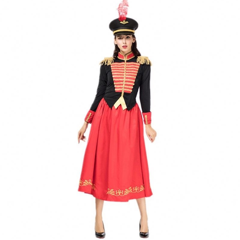 Costume de carnaval d'Halloween Cos Casse-Noisette avec quatre rois et costume d'anime de robe de chevalier féminin