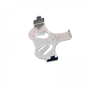 Bouton CELL CR2032 PRÉSIDE DE BATTERIE PRÉCISION NICKEL PLATED BATTERIE EXTABLE STABLE 3V 0,25 mm