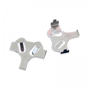 Bouton CELL CR2032 PRÉSIDE DE BATTERIE PRÉCISION NICKEL PLATED BATTERIE EXTABLE STABLE 3V 0,25 mm