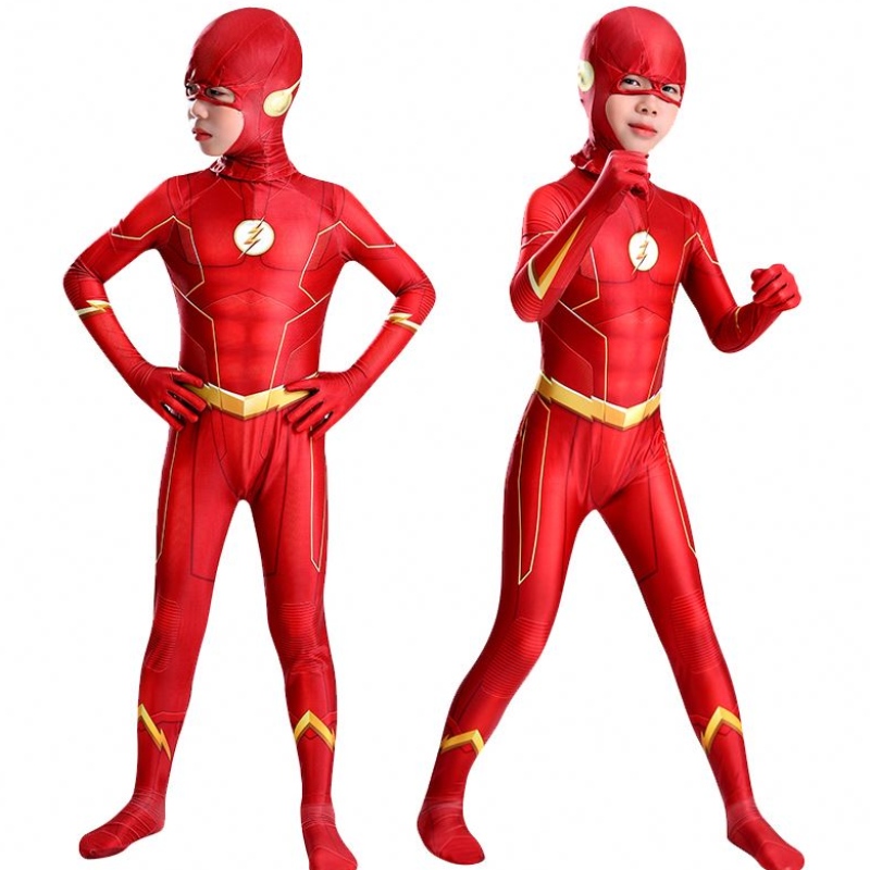 Costume d'enfants Halloween Carnival Costume Factory Hot Sale Flash Cosplay BodySuit