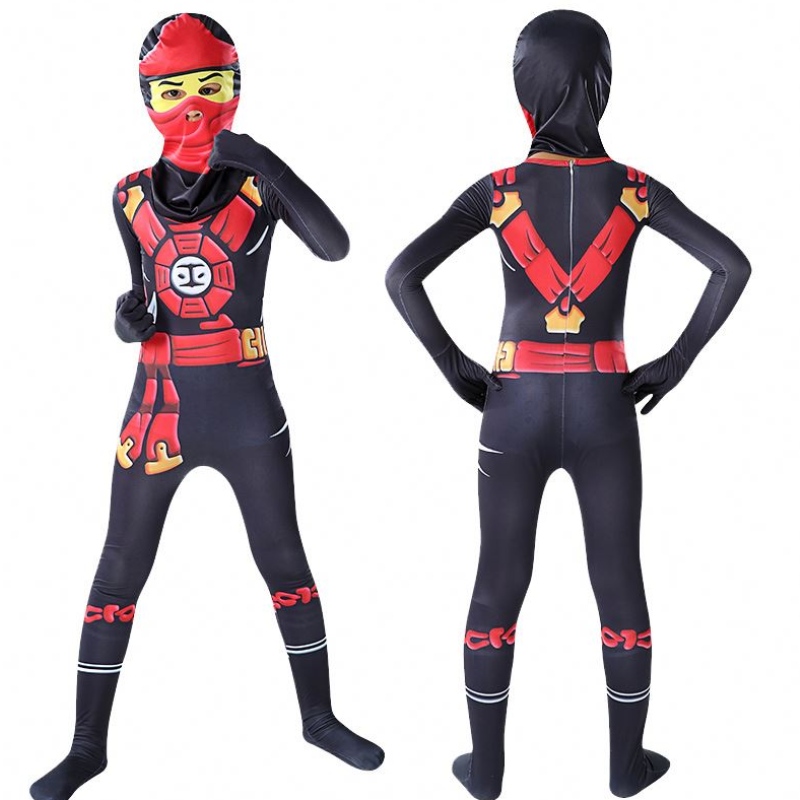 Fournisseurs de costumes d'Halloween en gros Japon Ninja BodySuit Cosplames Costumes