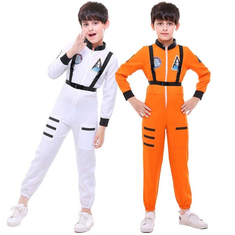 Halloween Boys Girls Kids Space Role Role Play Astronaut Kids Costumes