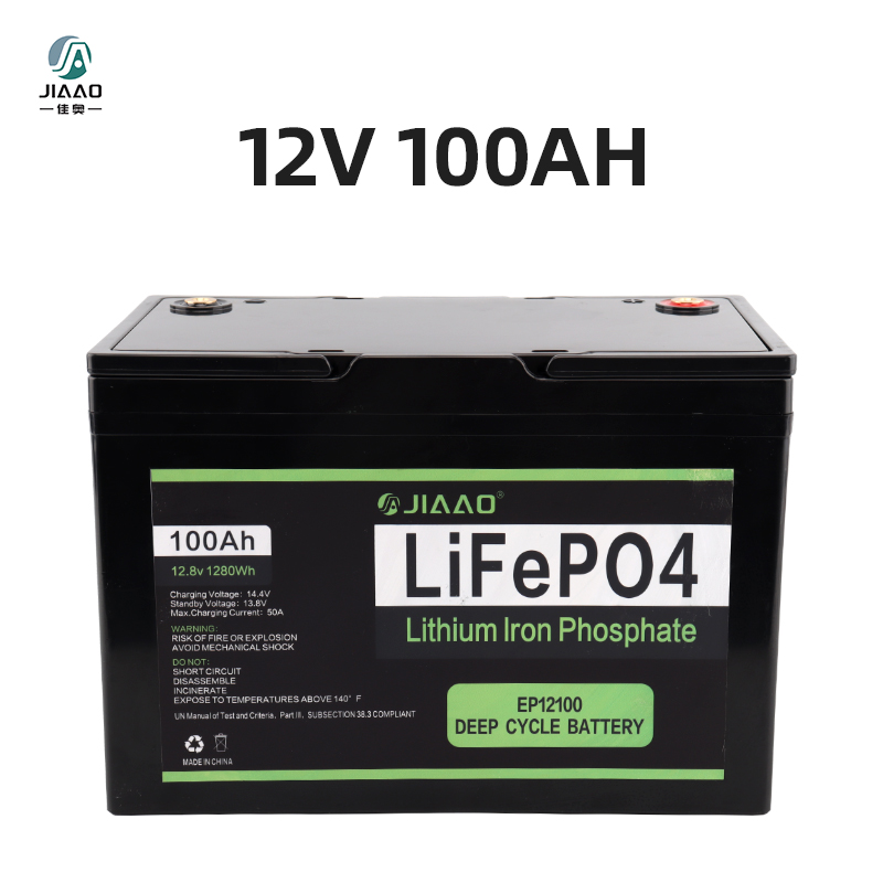 12V 100ah Solar Lithium Ion Server Lithium Golf Car LiFePO Battery
