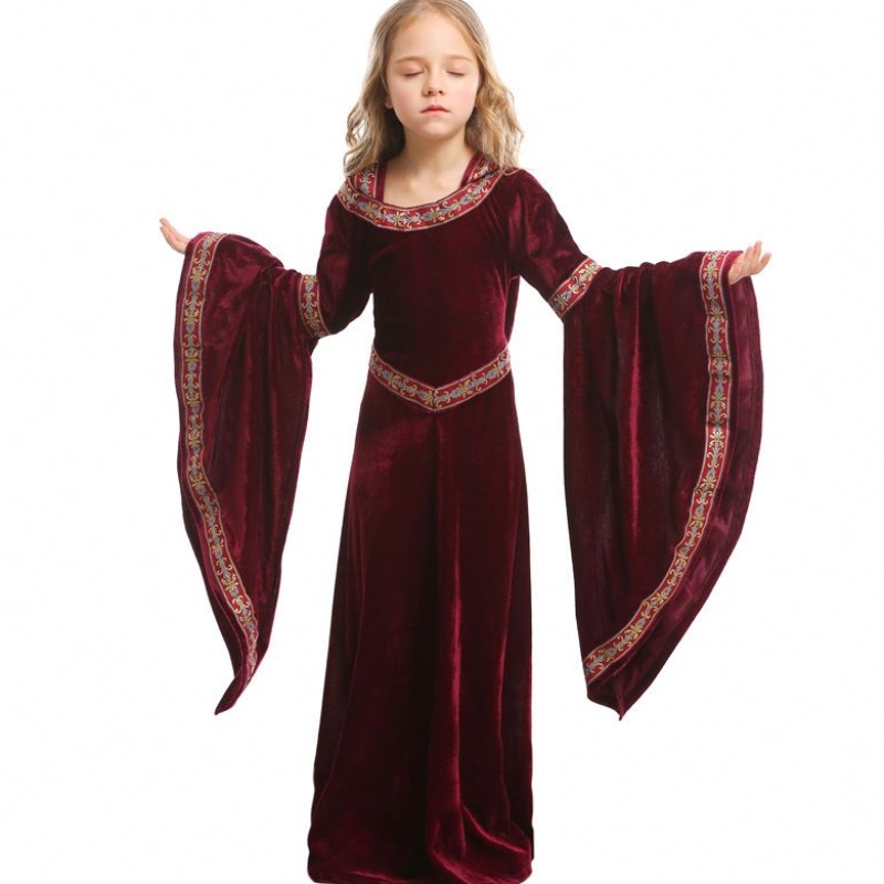 Halloween Costume Medieval Renaissance Kids Vampire Vampire Fancy Dish HCVM-011