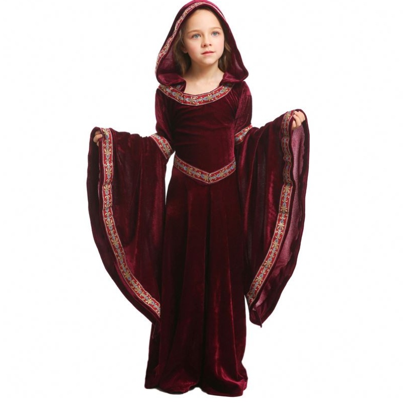 Halloween Costume Medieval Renaissance Kids Vampire Vampire Fancy Dish HCVM-011