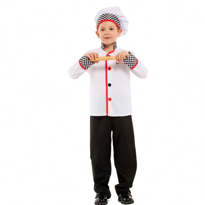 Chef Role Play Boy Girl Kids Costume Costume HCBC-008
