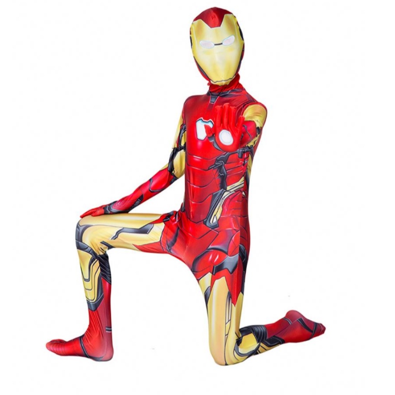 Halloween Ironman Costume avec enfants adultes Endgame Superheroes enfants costume costume de carnaval pour enfants adultes