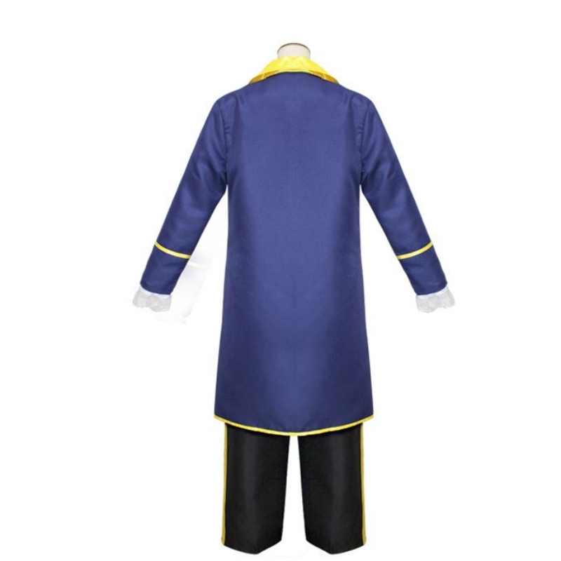 Carnival Cosplay Children Blue Boys Pianist Prince Costume pour la fête