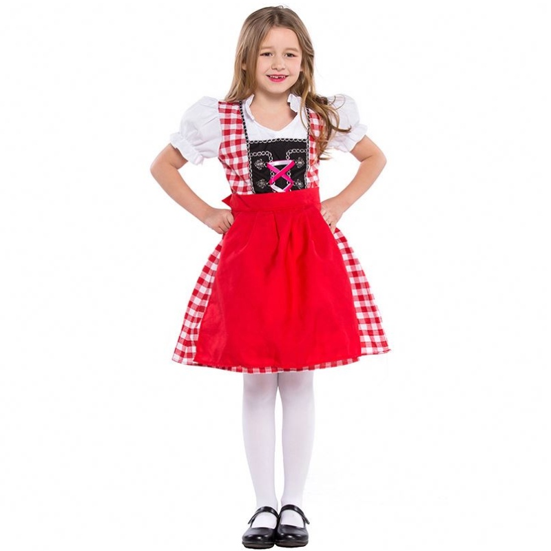 S-xl Child Allemagne Festival de bière serveur cosplay cosplames garçons et filles costumes oktoberfest