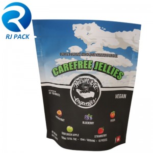 Soupchable à 100% recyclable avec verrouillage de fermeture éclair résistant aux enfants