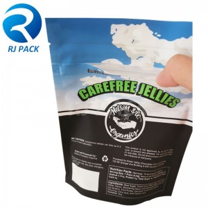 Soupchable à 100% recyclable avec verrouillage de fermeture éclair résistant aux enfants