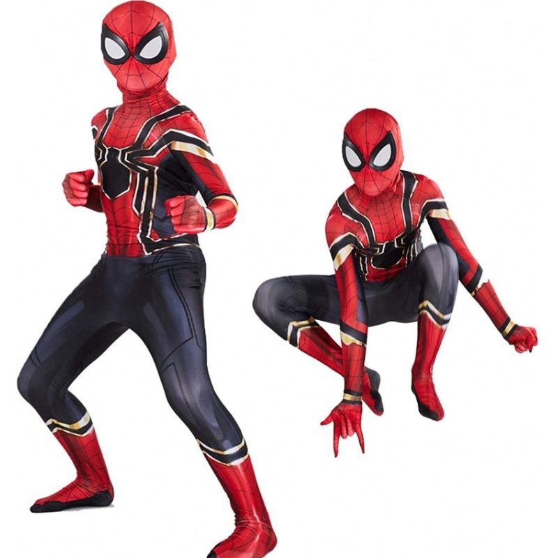 Kids Halloween Costume compatible super-héros Spiderman costume costume kidards fête cosplay 3d style meilleur cadeau