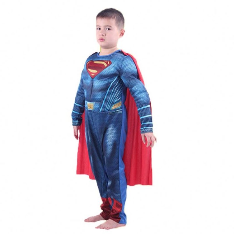 Halloween Cosplay Party Fancy Dishing Kids Super Hero Superhero Muscle Costume Enfants Super Man Vêtements