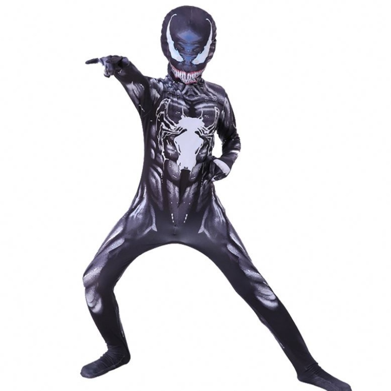 Nouveau design costume adulte Kids Suit Jumpsuit Boys Symbiote Spiderman Costumes super-héros cosplay Halloween Costumes
