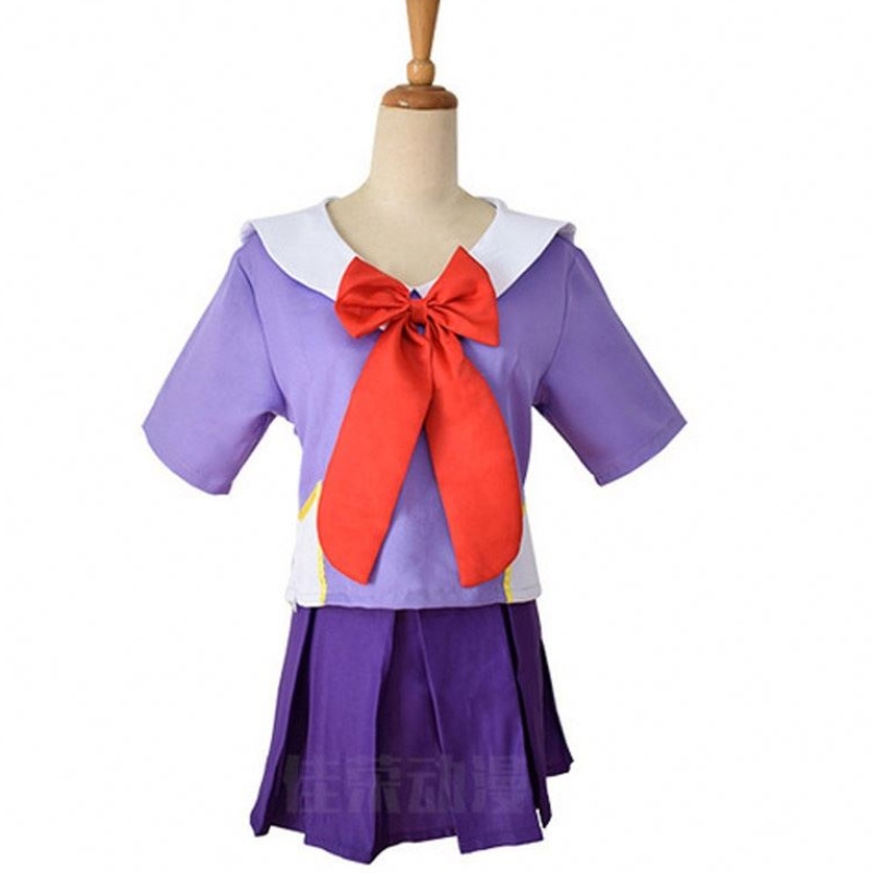 Anime 2nd Mirai Gasai Yuno Lolita Sailor cosplay Costume loli Bow Jupe courte Longueur 80cm pour les femmes