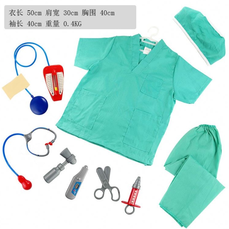 Nouveau design cosplay costume docteur infirmière des vêtements de pompier