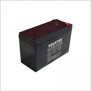YouSter Maintenance à haute capacité Free12V8.0AH Batterie solaire scellée Batterie d\'acide de plomb USP