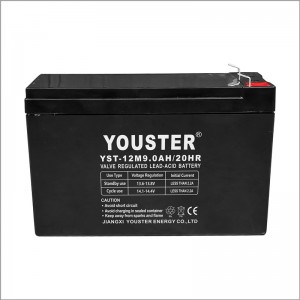 Système de cellules solaires de grande capacité 12v9.0ah AGM batterie de secours 1 acheteur