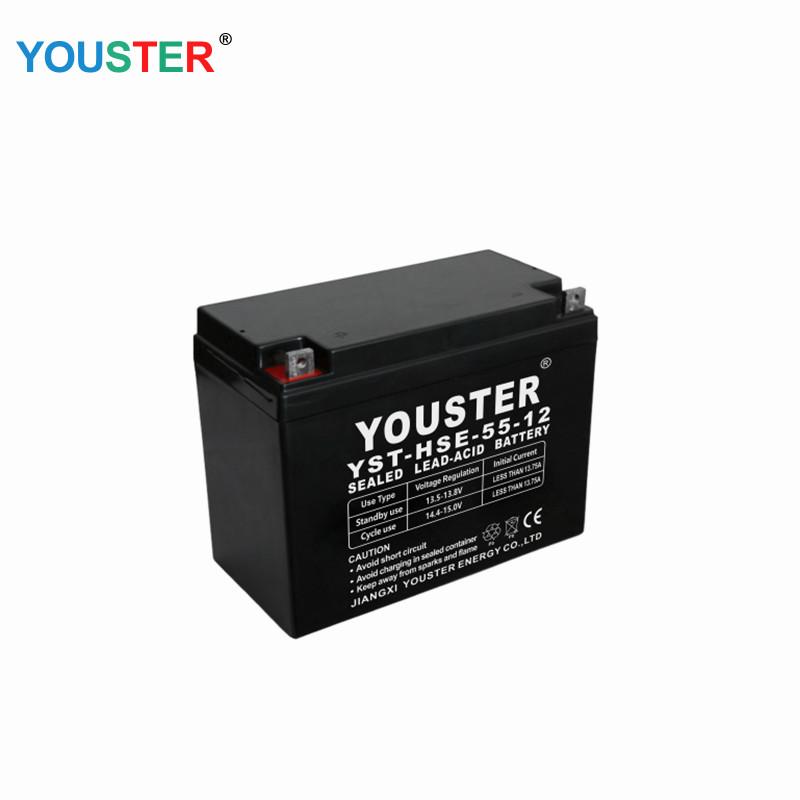 Batterie pure la plus vendue 12V 55ah batterie automobile rechargeable à sec