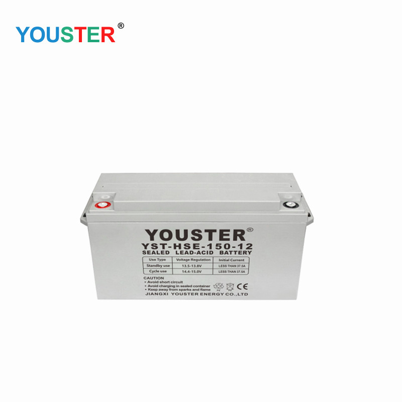 YouSter AGM Deep Cycle Gel Acid Acid Inverter 12V200AH Gel Solar Battery pour usage domestique