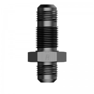 Adaptateur d\'adaptateur de carburant de cloison extérieure Unio & # 110; Aluminium droit