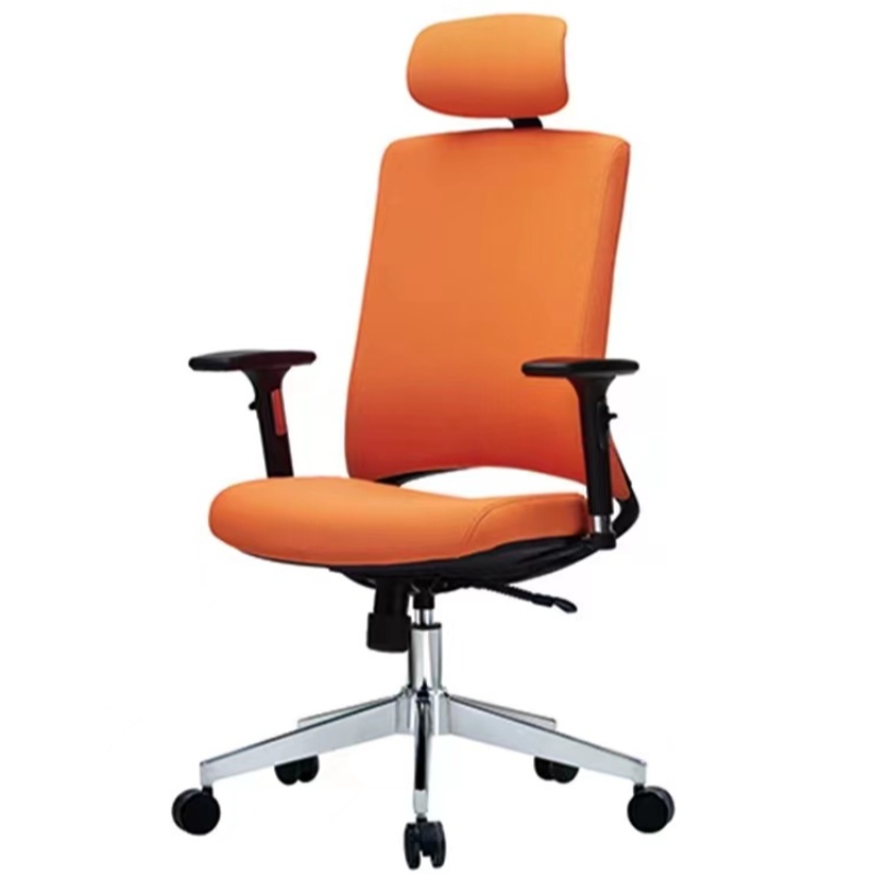 2022 Hot Vente Executive Executive Ergonomic Office Chaise en cuir haut dossier de bureau en cuir inclinable