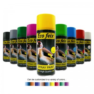 Peinture aérosol en acrylique de couleur bon marché
