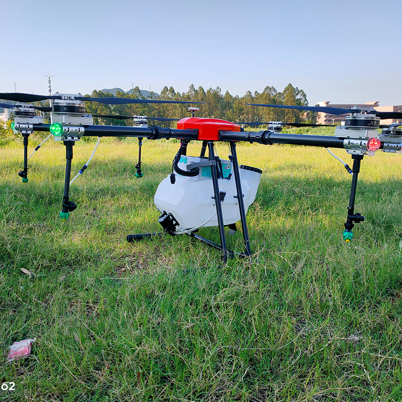 6 axes 30L Engrais drone Agricultural Spraying Drone Agriculture