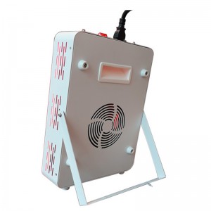 Dispositif de thérapie rouge, 660nm de lumière rouge et luminothérapie LED infrarouge 850 Nm, avec minuterie et télécommande, dispositif de soulagement de la douleur articulaire et musculaire, thérapie luminaire LED infrarouge infr...