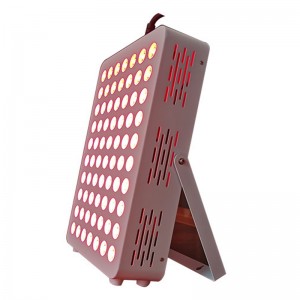 Dispositif de thérapie rouge, 660nm de lumière rouge et luminothérapie LED infrarouge 850 Nm, avec minuterie et télécommande, dispositif de soulagement de la douleur articulaire et musculaire, thérapie luminaire LED infrarouge infr...
