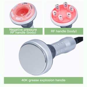 7 dans 1 Machine de minceur d\'aspirateur à cation ultrasonique, machine de massage Machine Body Machine Face Face Body Skin Care Masger pour le salon, le spa, l\'utilisation à domicile.