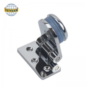 Perge ronde charnière contre le mur