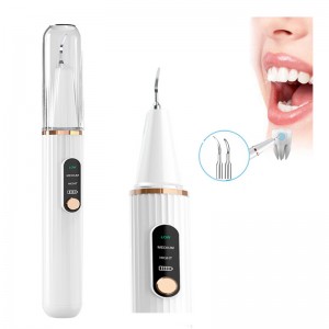 Visualisation à la maison Visualisation Ultrasonic Dental Calculus Nettoyer, caméra haute définition intégrée et lumière LED avec 3 modes denettoyage de dents