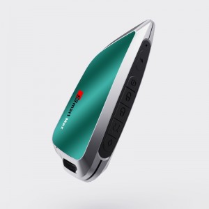 Clé de voiture LCD intelligente, entrée sans clé de mise àniveau, clé de voiture verte verrouillage automatique&Débloquer le démarreur de voiture à distance, les accessoires anti-vol de remplacement du FOB Key, Affichage du logo ...