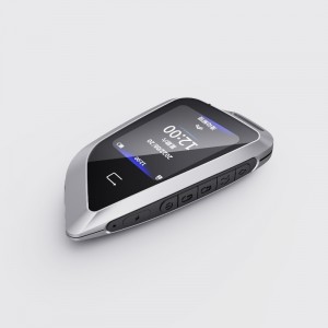 Clé de voiture LCD intelligente, entrée sans clé de mise àniveau, clé de voiture verte verrouillage automatique&Débloquer le démarreur de voiture à distance, les accessoires anti-vol de remplacement du FOB Key, Affichage du logo ...
