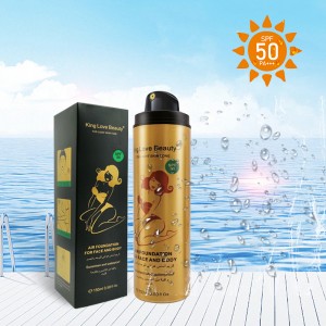 Spray de fondation d\'humidité durable