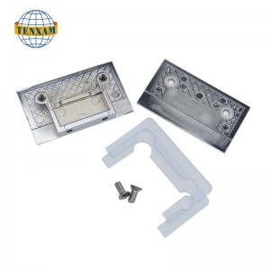 Pince de fixation à 180 degrés à double trous